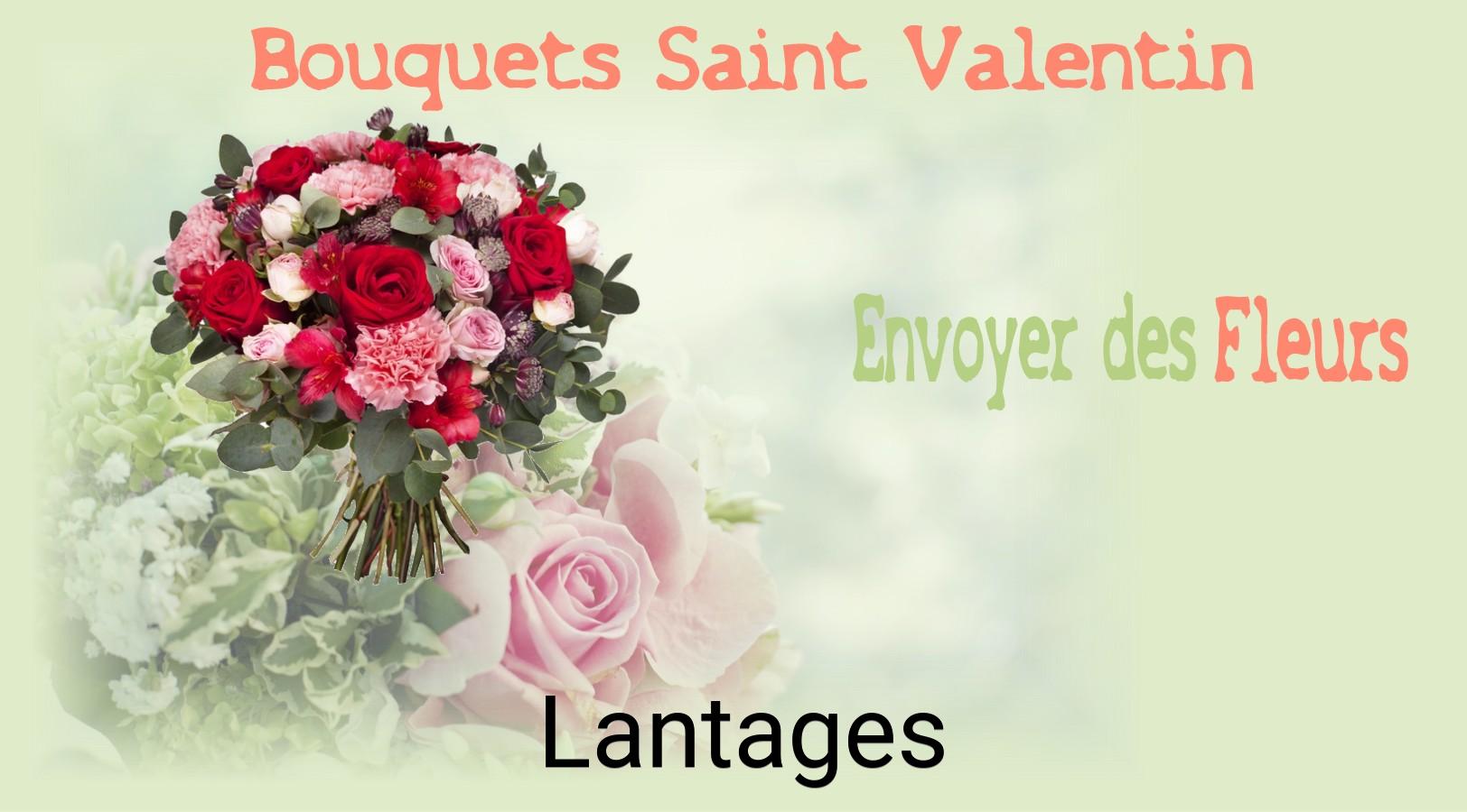 Roses de Saint-Valentin livrées à Lantages